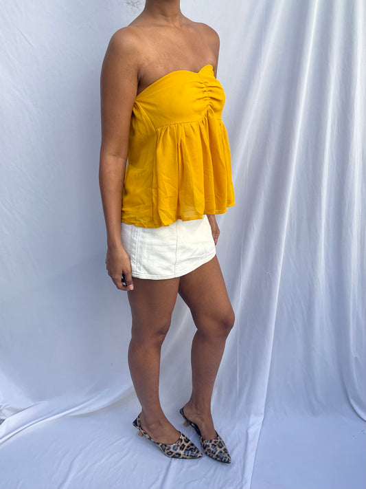 Juju top- Yellow