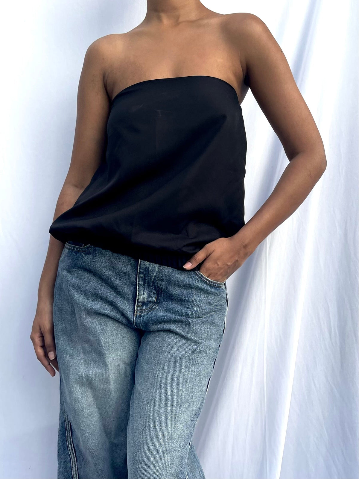 Maria Top -Black