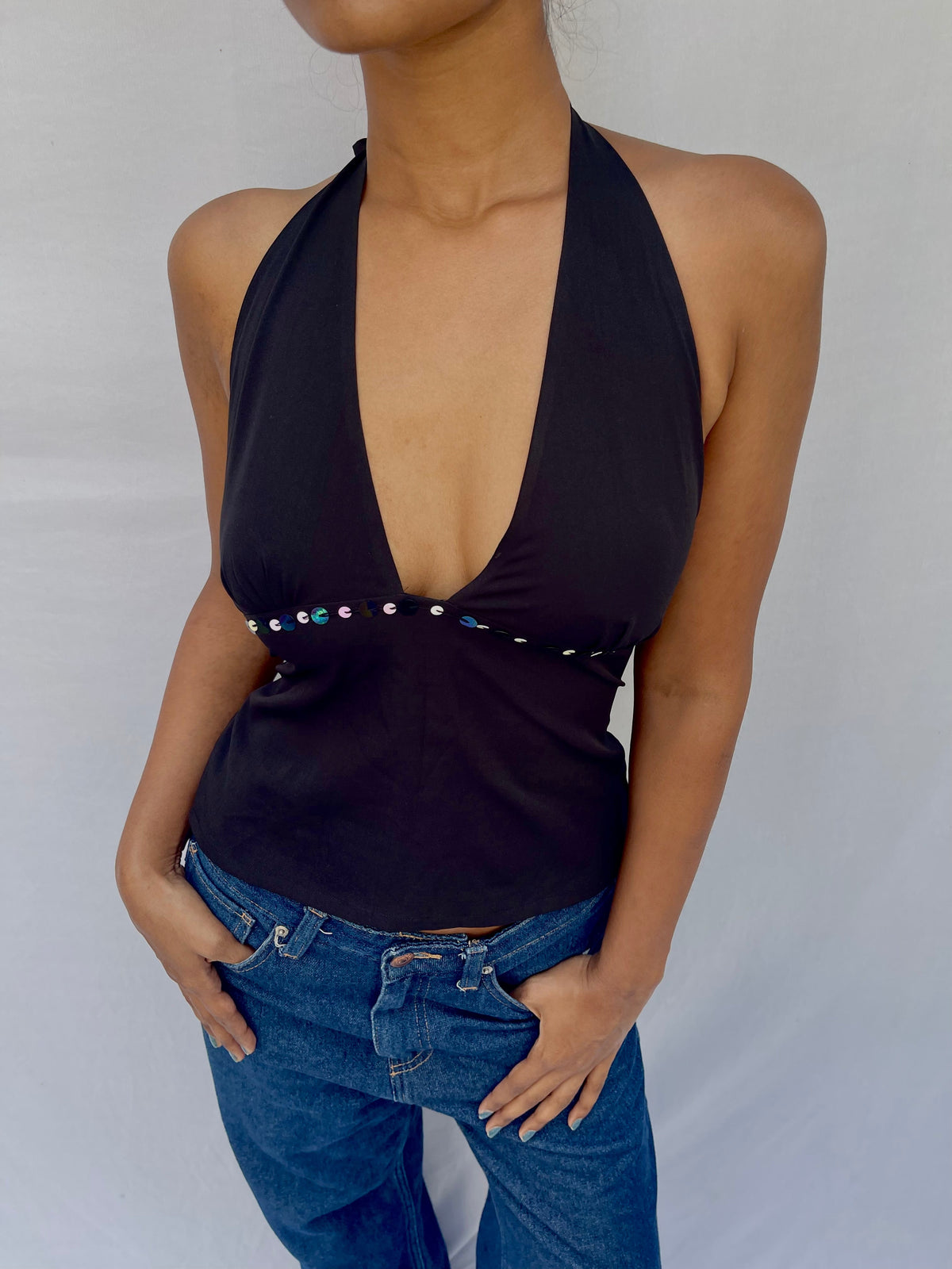 Pia Top - Black