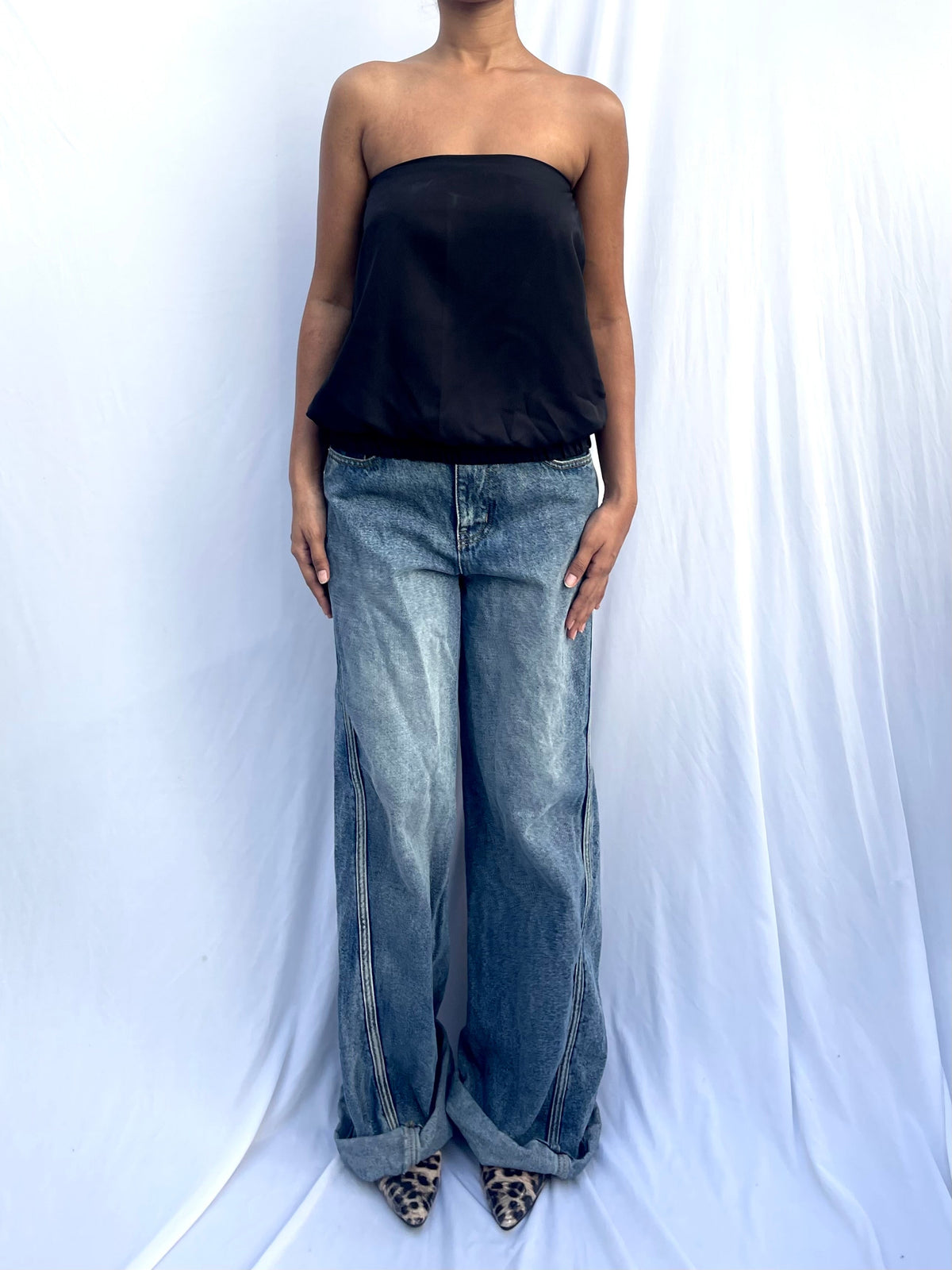 Maria Top -Black