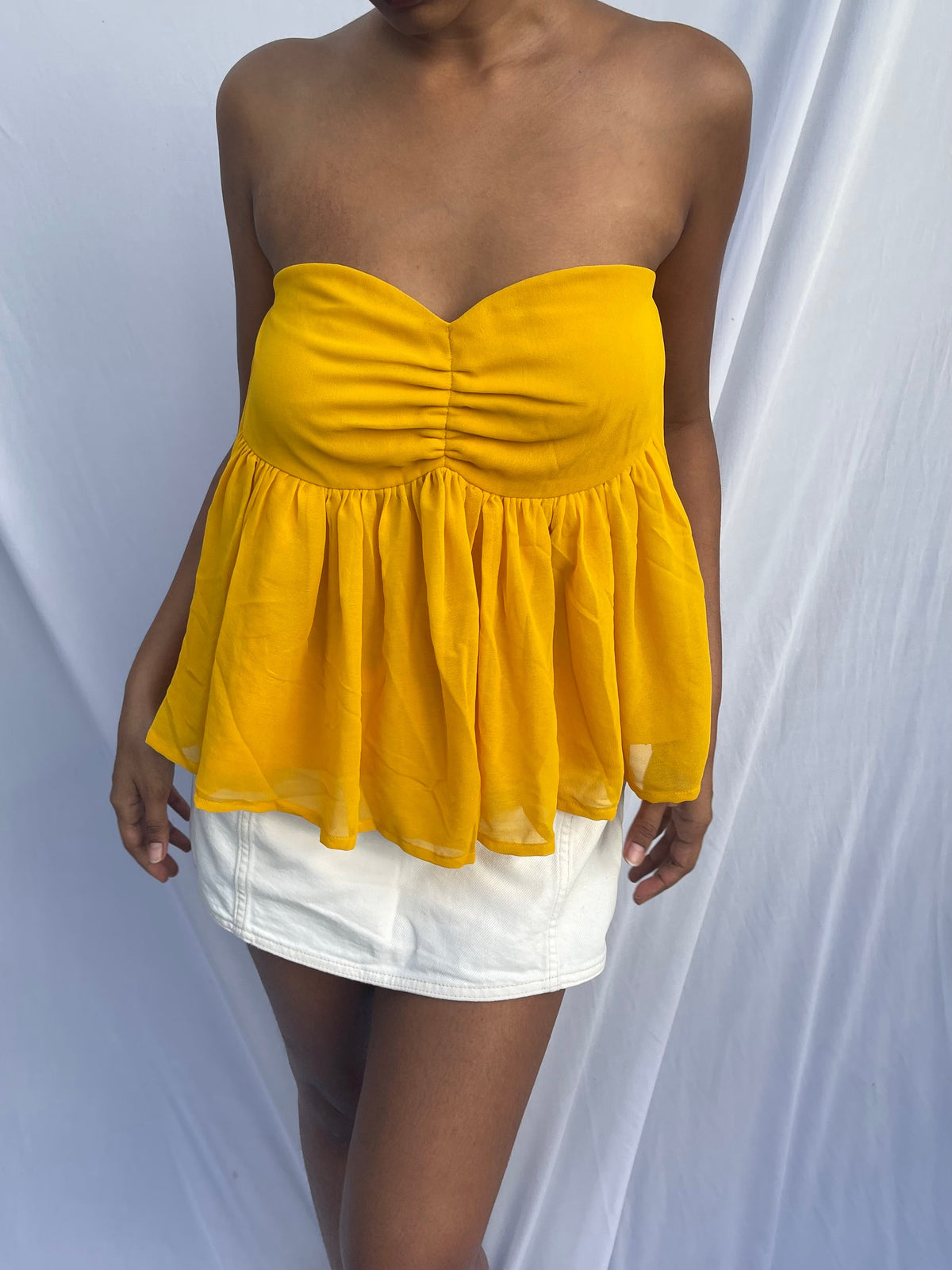 Juju top- Yellow
