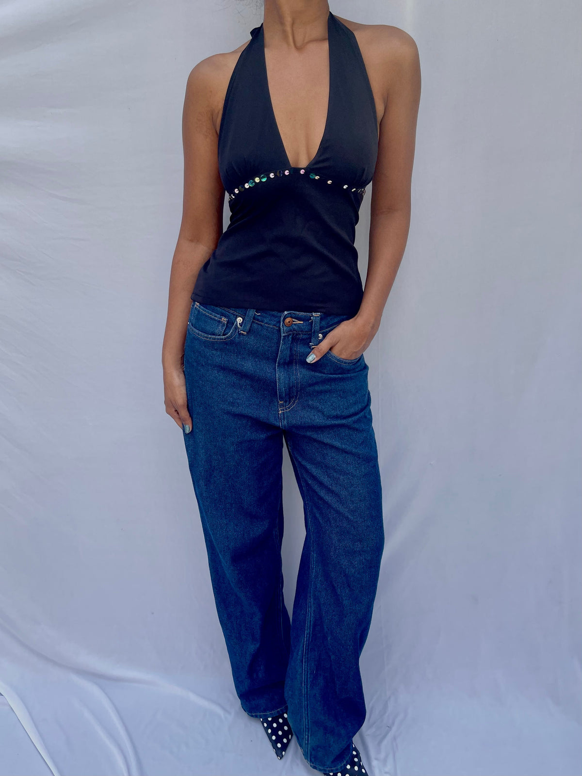Pia Top - Black