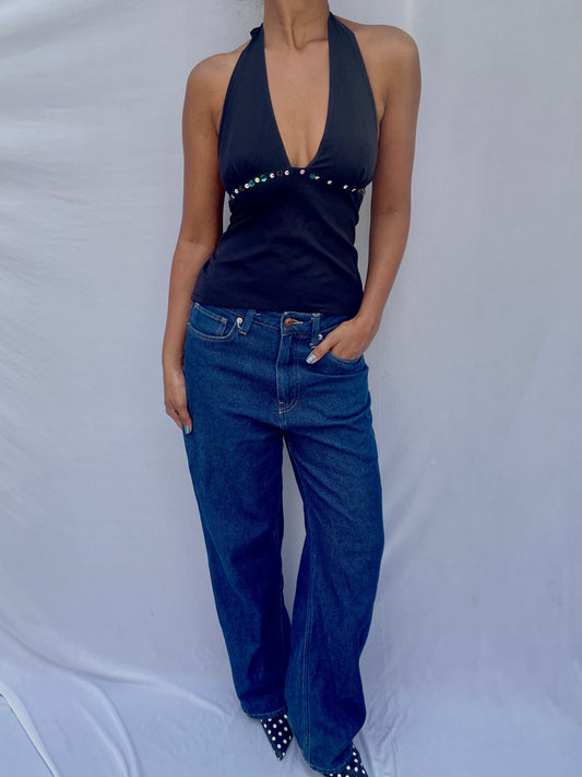 Pia Top - Black