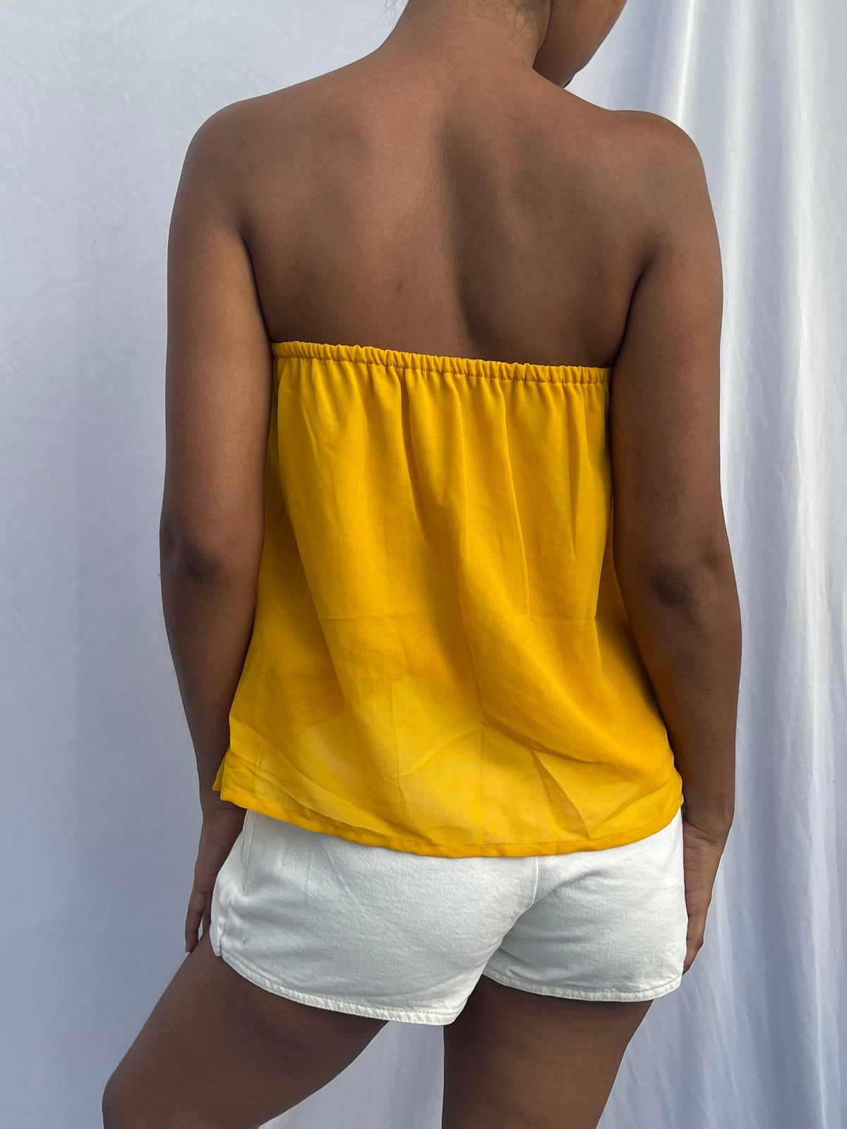 Juju top- Yellow