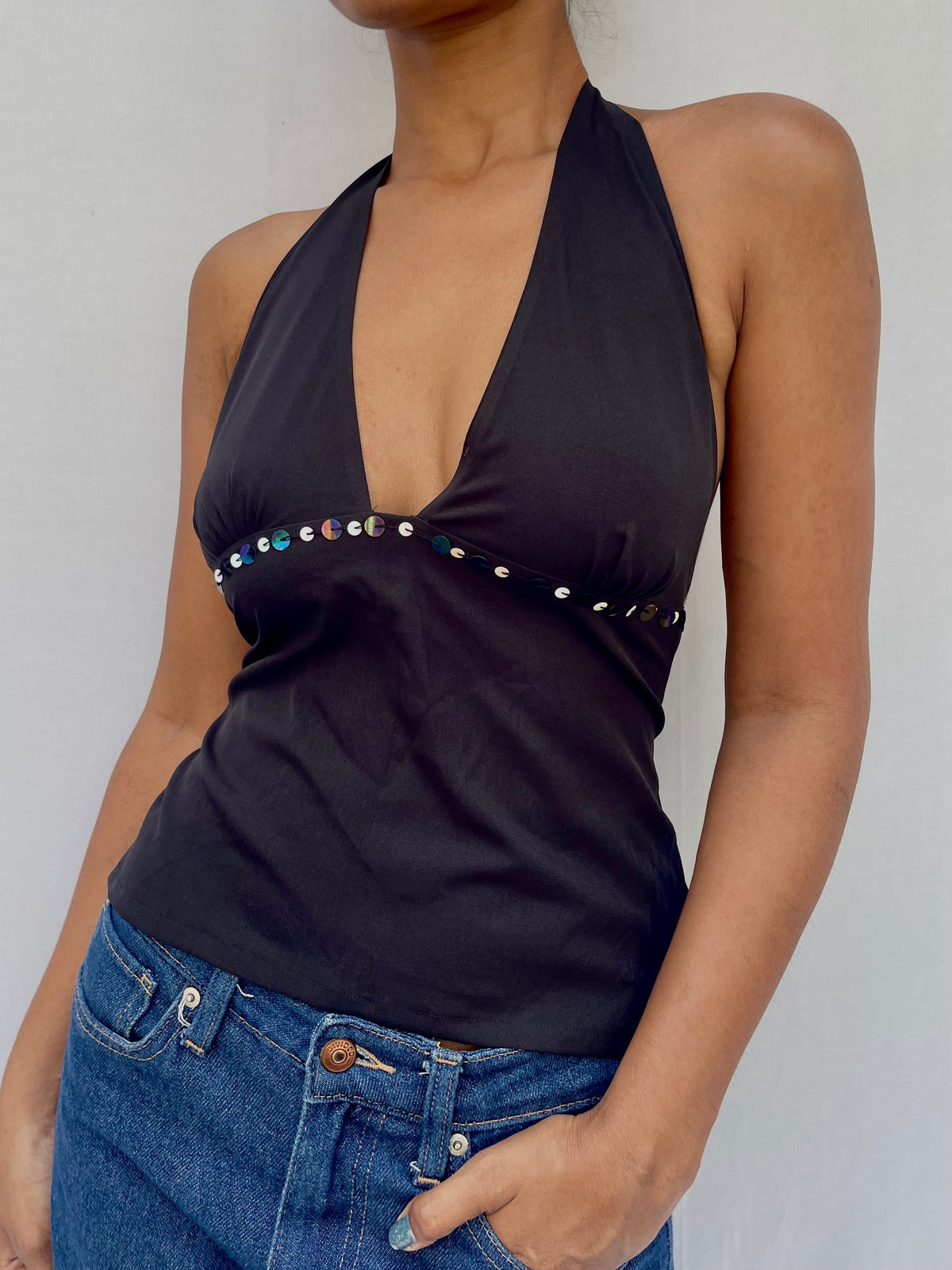 Pia Top - Black