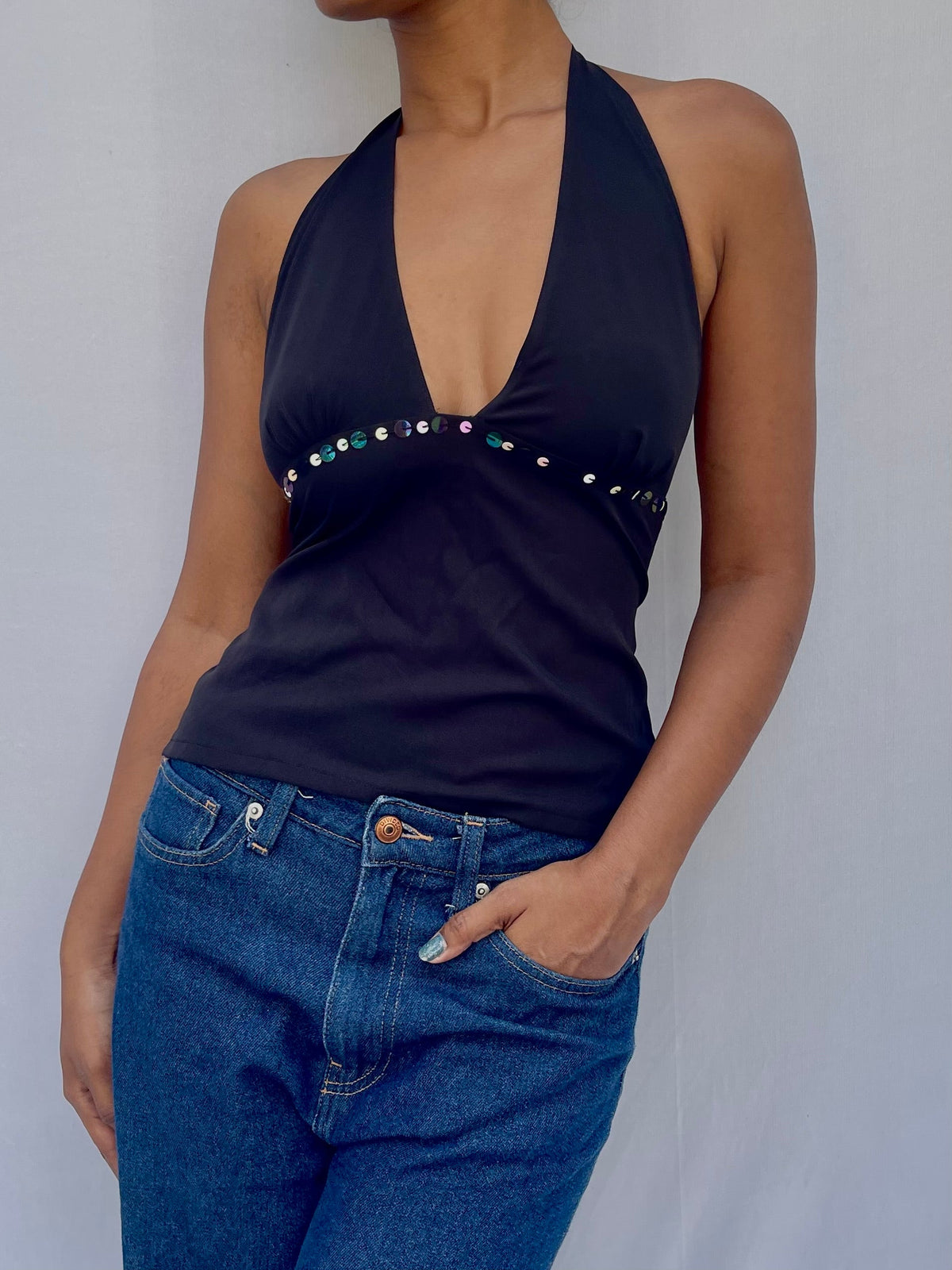 Pia Top - Black