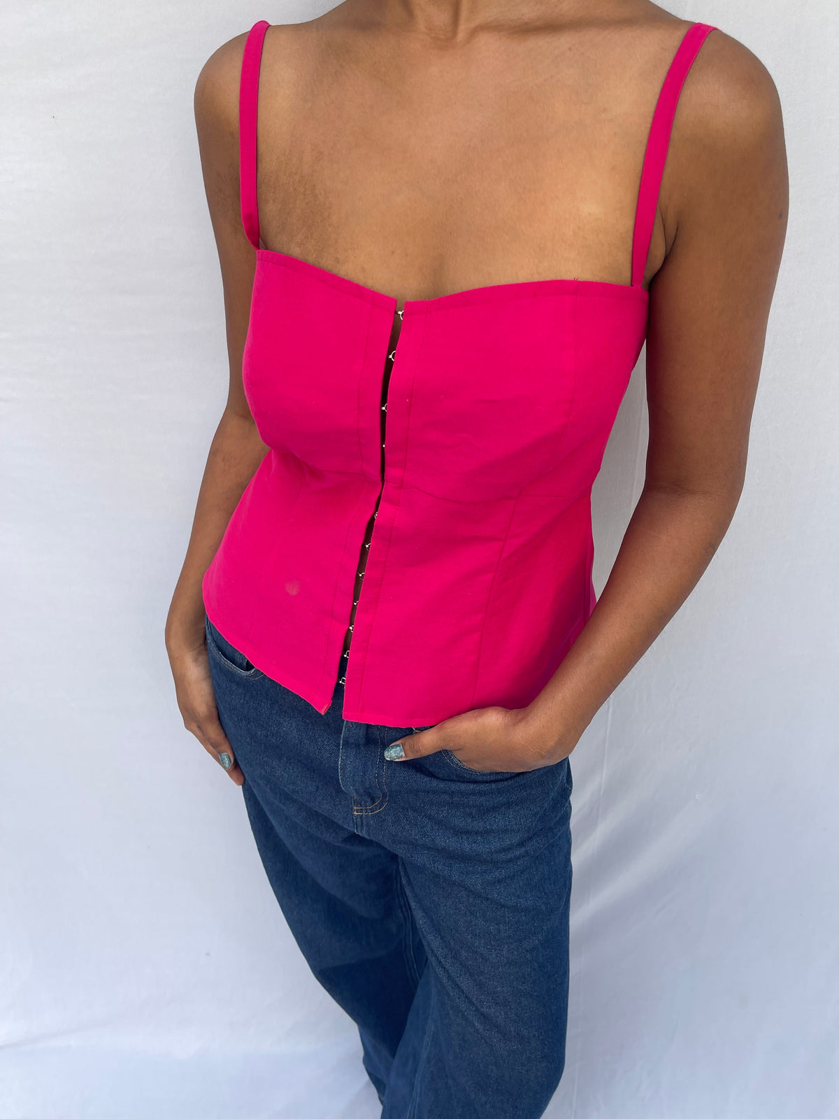 Tuscan Top - Pink
