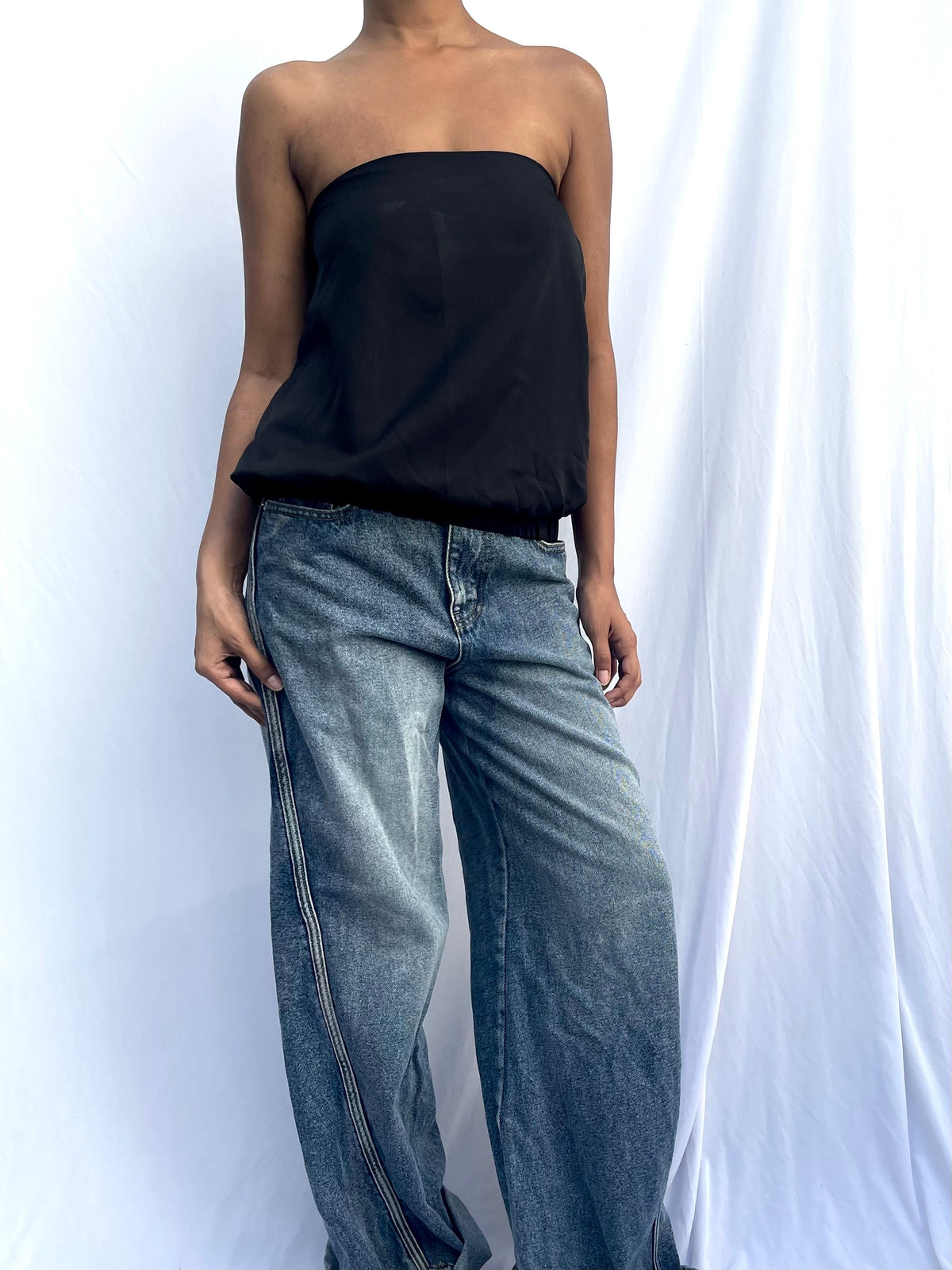 Maria Top -Black