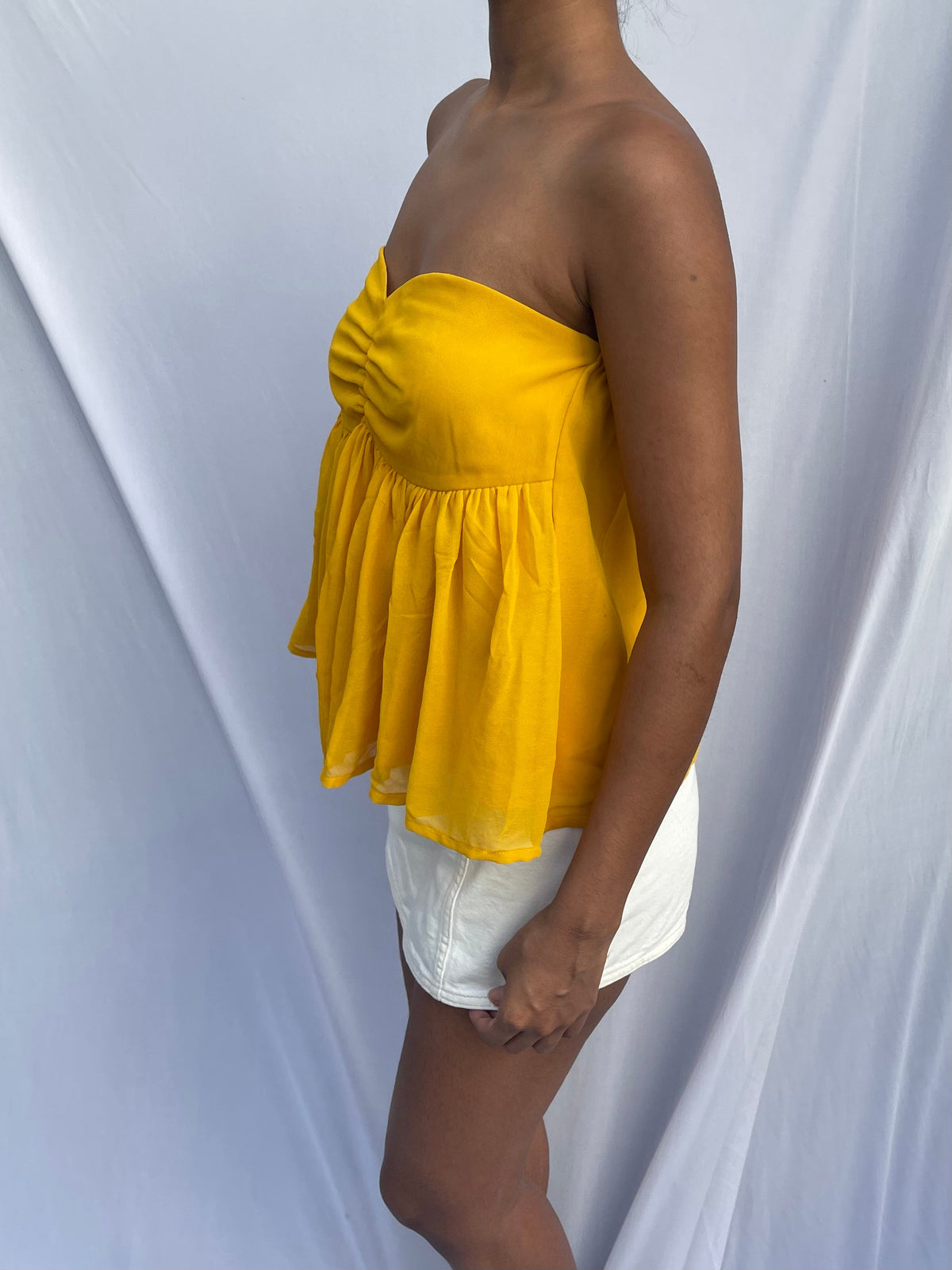Juju top- Yellow