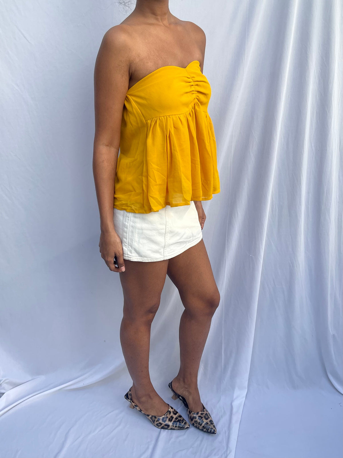 Juju top- Yellow