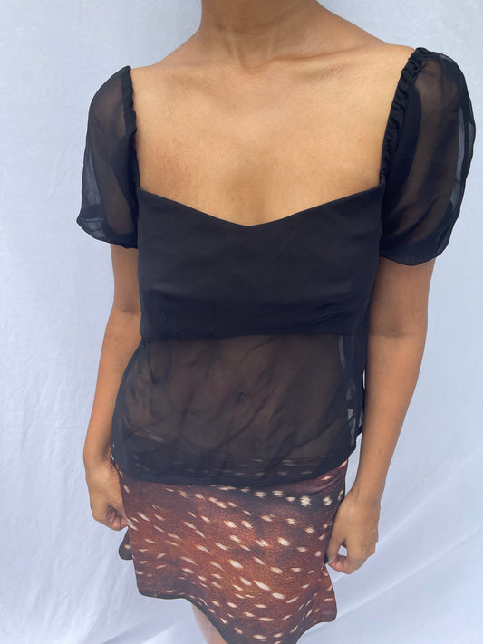 Valentina Top - Black