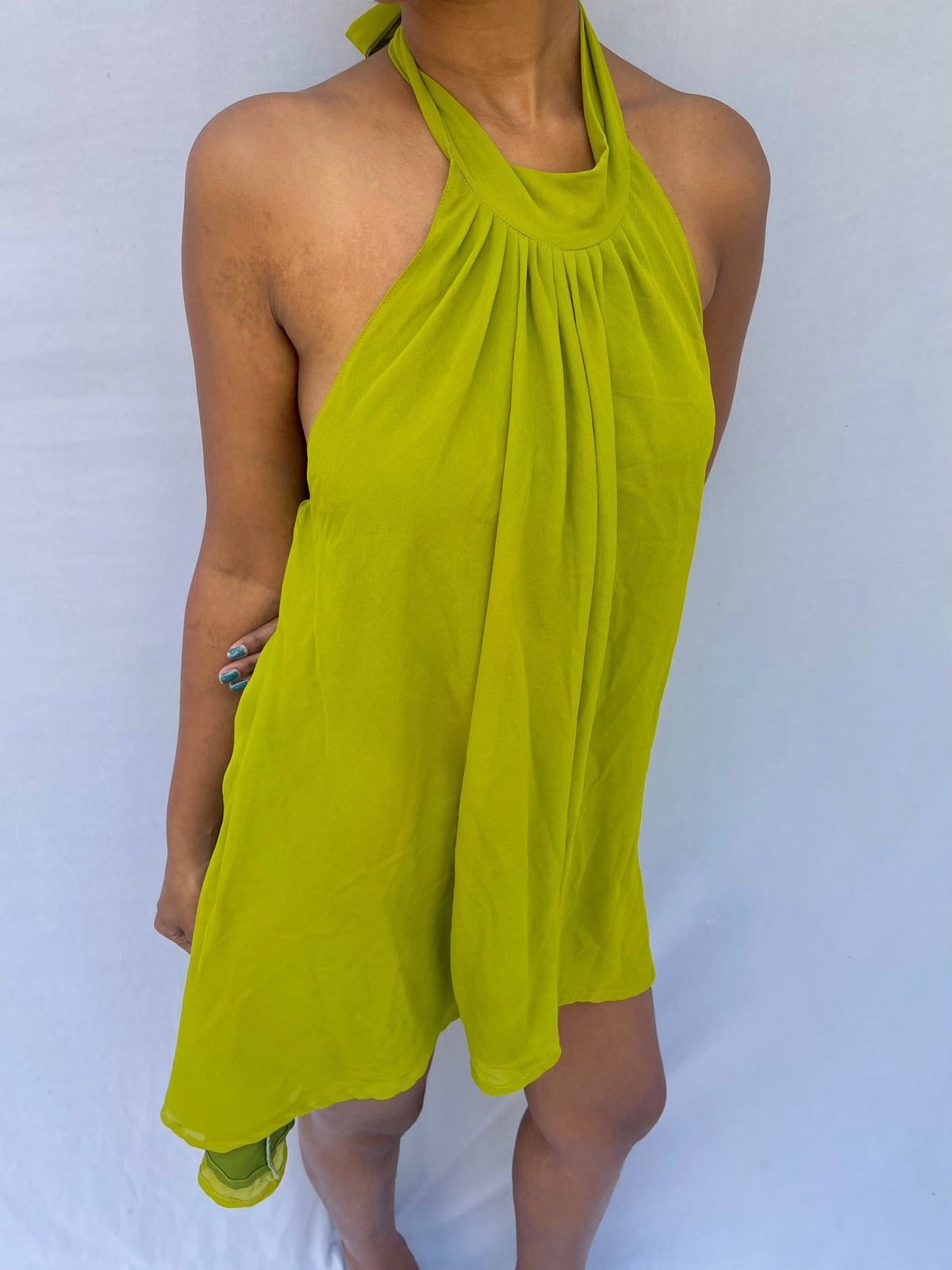 Elena Dress - Olive