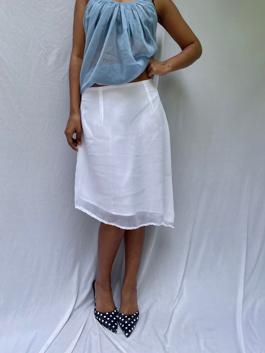 Serena Skirt -White