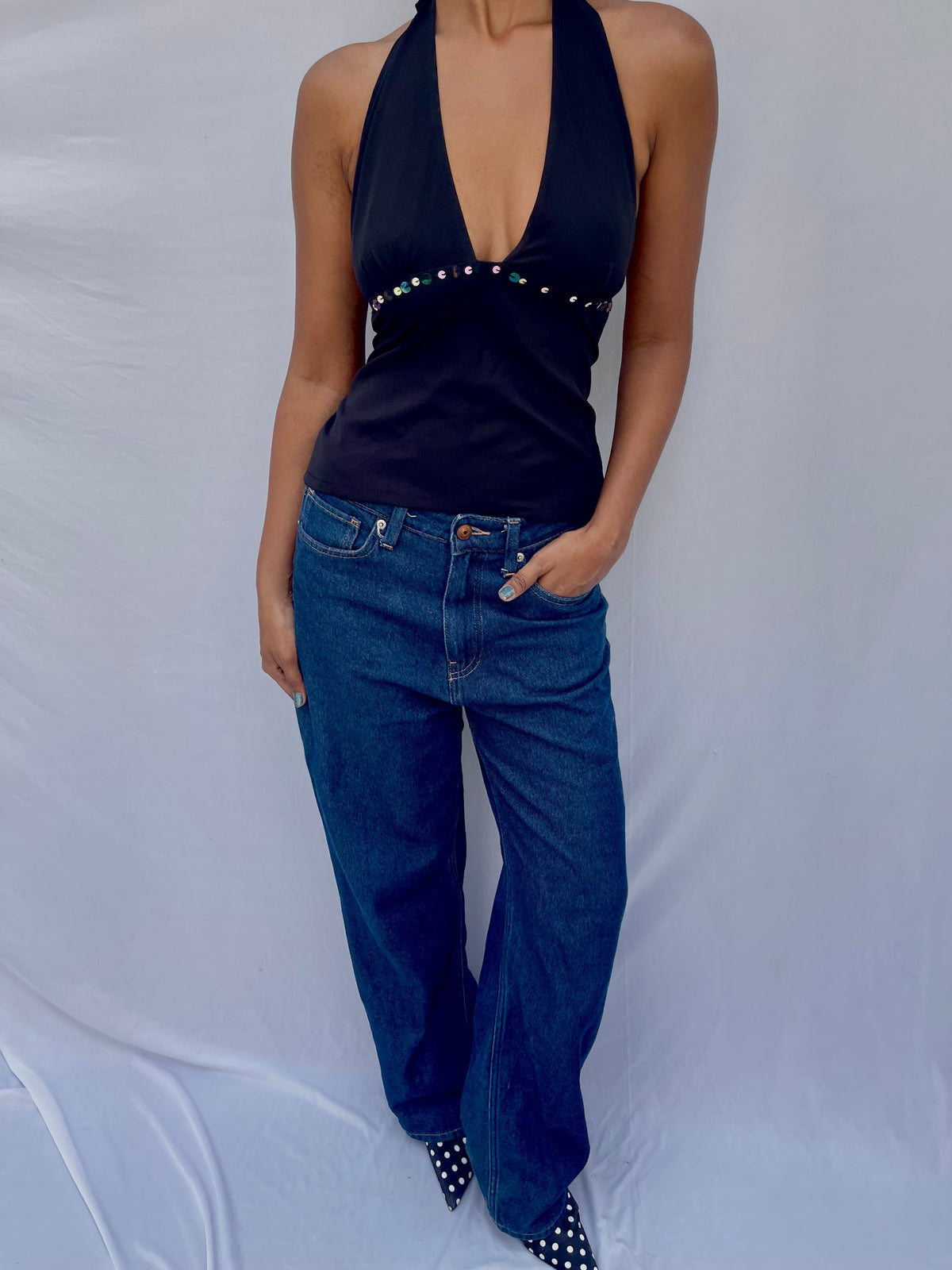 Pia Top - Black