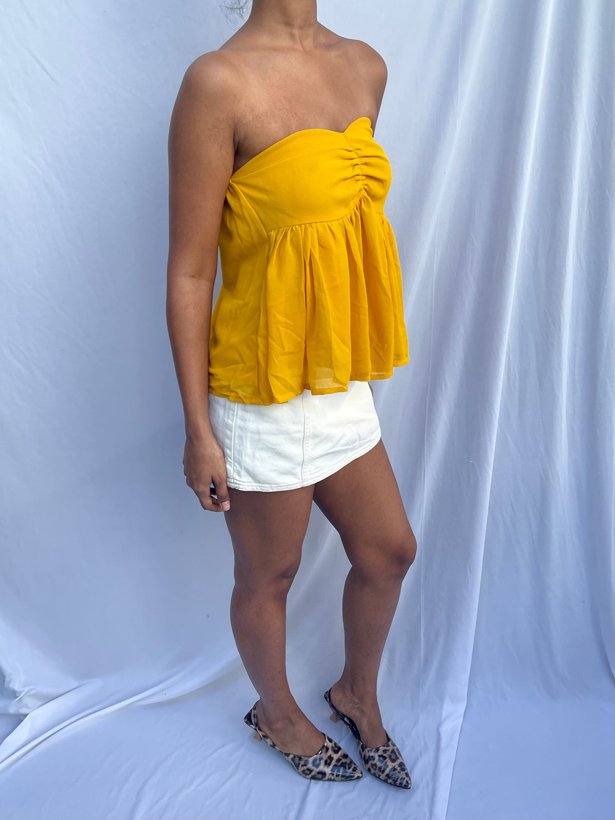 Juju top- Yellow