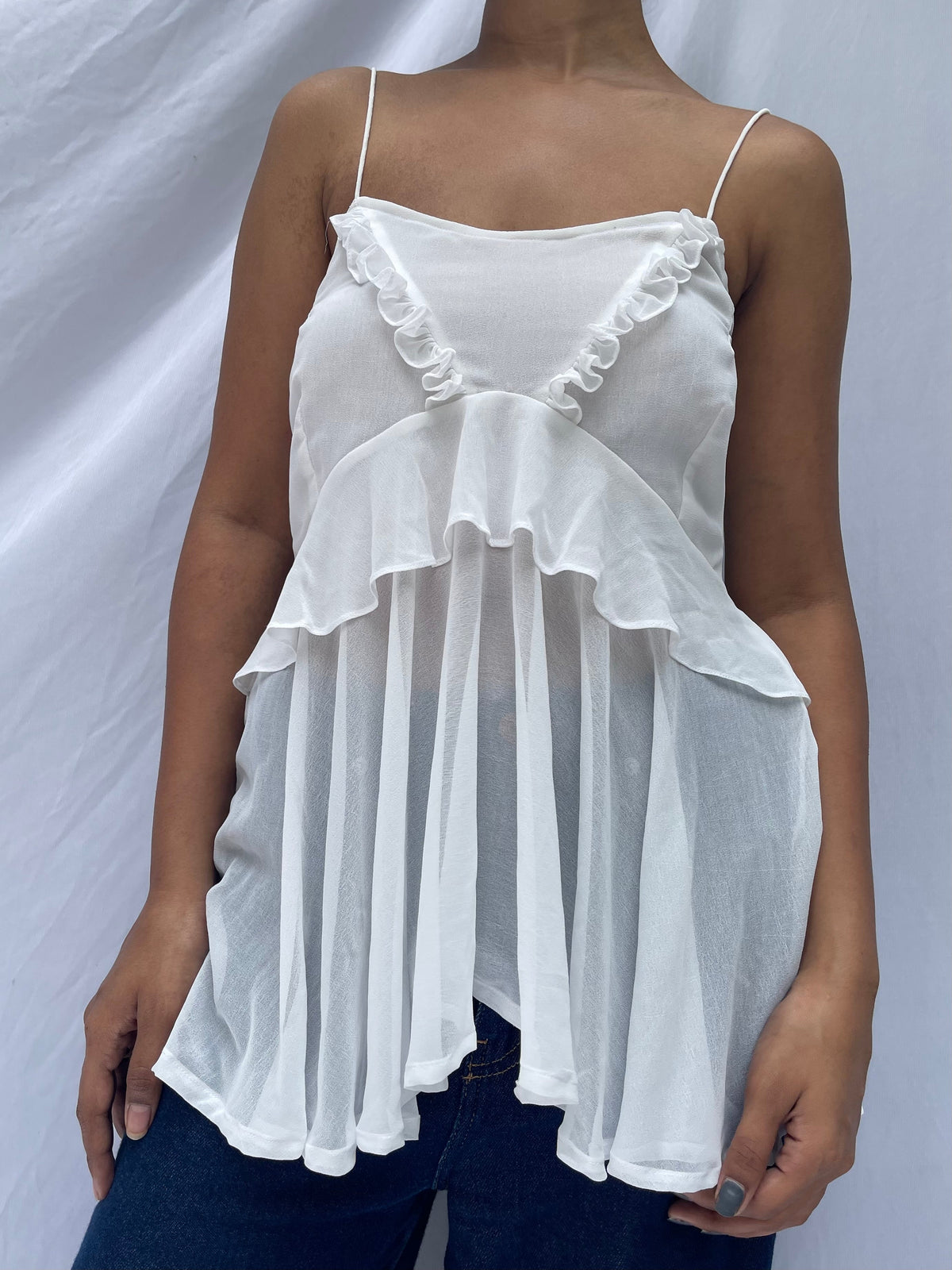 Boho Boho top- White